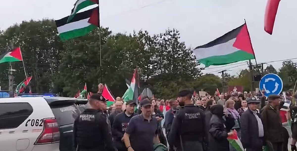 Turul Spaniei, încheiat în haos. Demonstranții pro-Hamas au blocat traseul