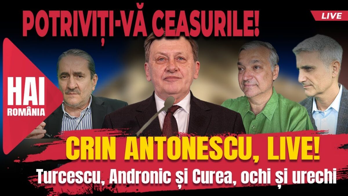 Crin Antonescu, LIVE!
