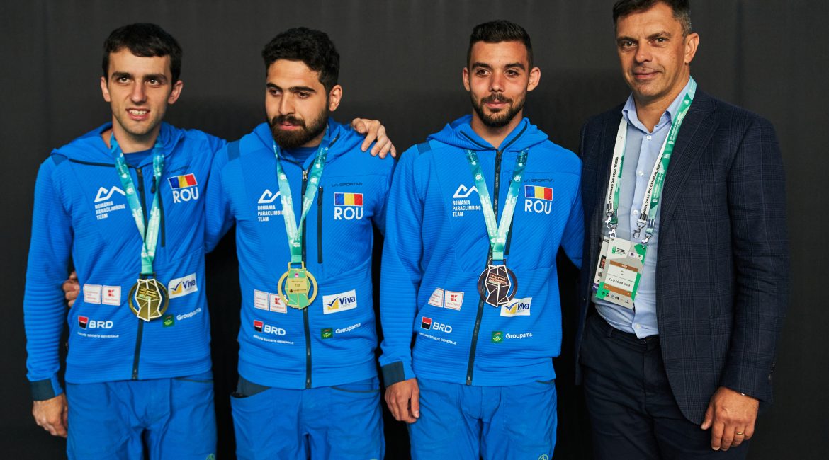 România scrie istorie la Mondialele de Para-Escaladă de la Seul: Două medalii de aur și una de bronz