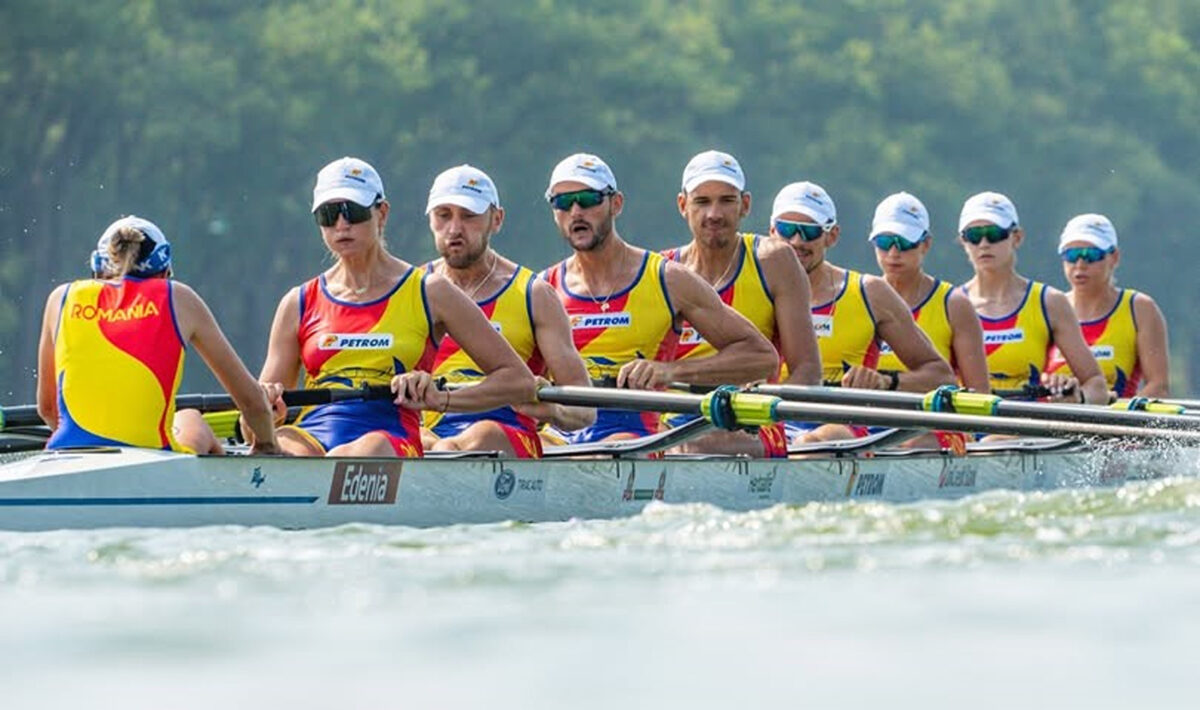 România, medalie de aur la Campionatul Mondial de Canotaj 8+1 mixt