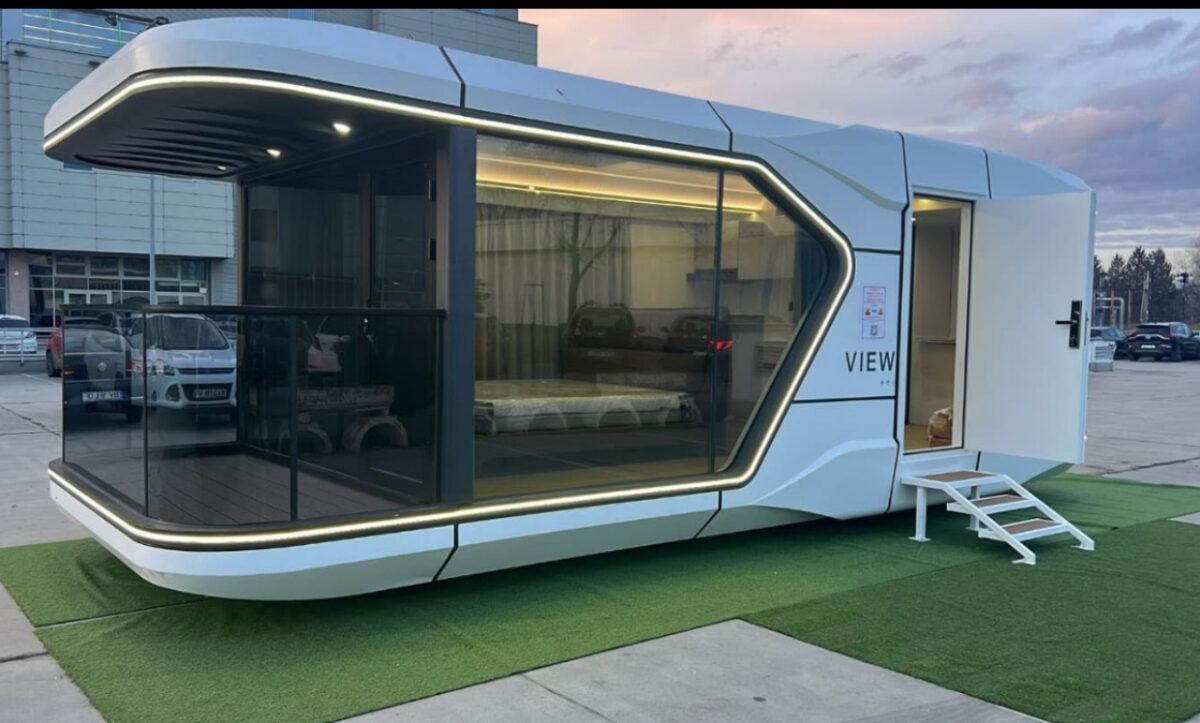 Casele de tip capsulă, ultima modă pe piața imobiliară. Rezistente la incendii, mai ieftine decât o garsonieră