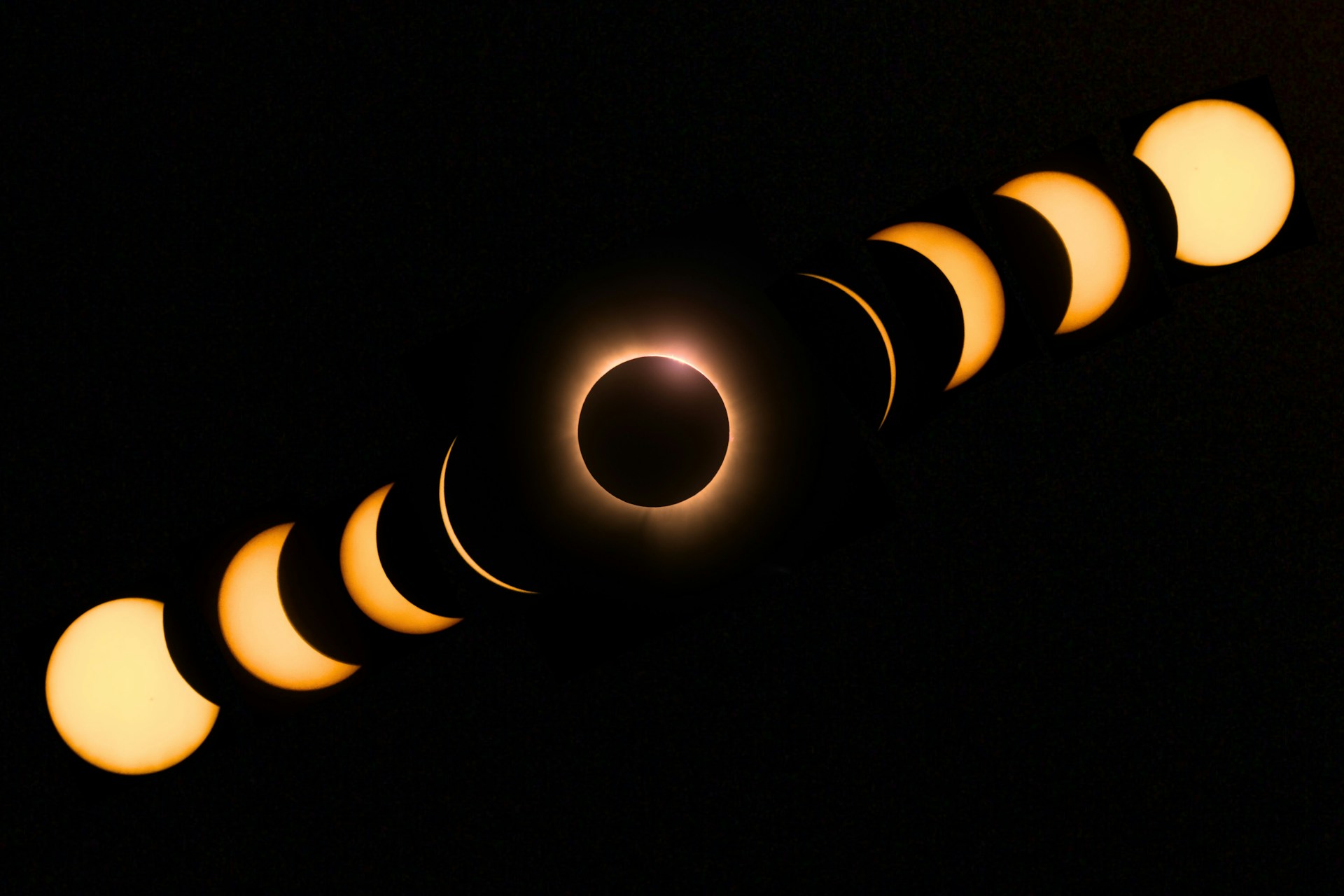 Valuri de lumină și întuneric aleargă pe pământ. Fenomenul misterios observat înaintea eclipselor