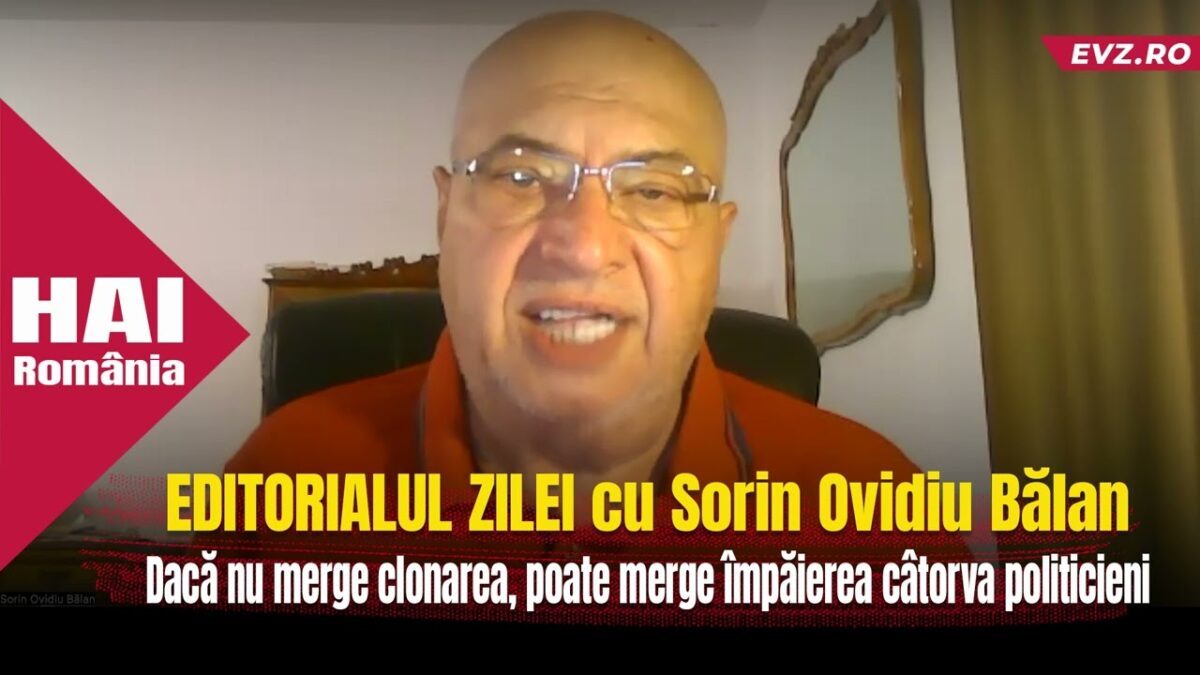 Dacă nu merge clonarea, poate merge împăierea câtorva politicieni
