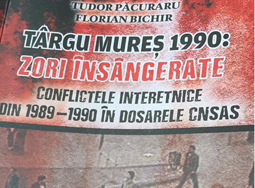 „Târgu Mureș 1990: zori însângerați” nu discriminează. Motivarea ÎCCJ, în favoarea autorilor Tudor Păcuraru și Florian Bichir