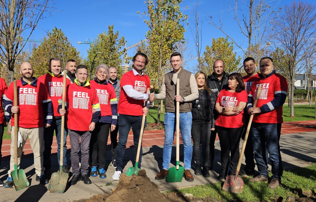 Campanie de plantare de arbori în parcul Tudor Arghezi, în paralel cu extinderea acestuia cu încă 4 hectare