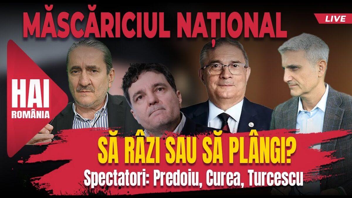 Să râdem sau să plângem? Hai LIVE cu Turcescu
