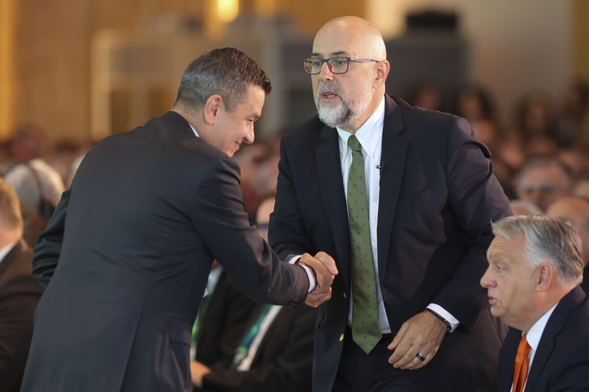 Sorin Grindeanu și Kelemen Hunor