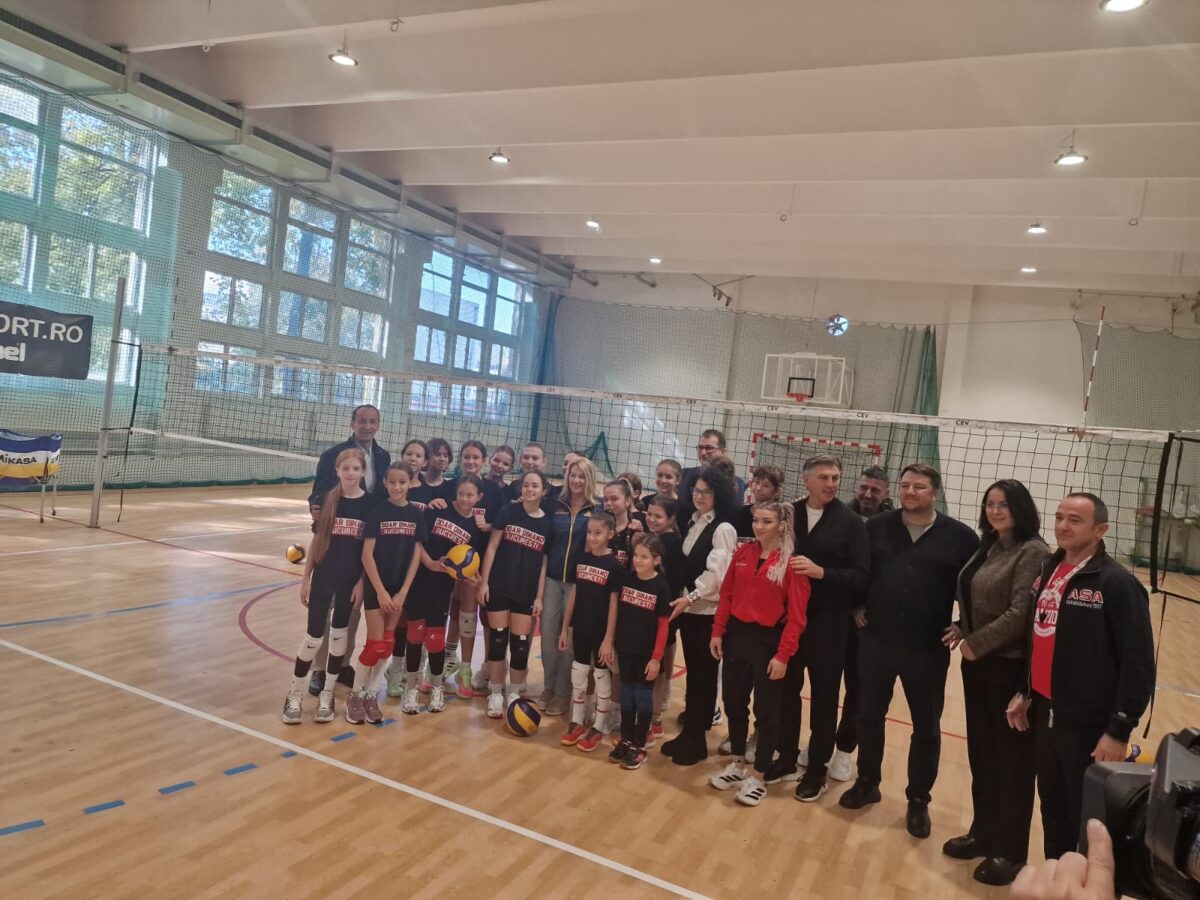 Copiii au descoperit magia sportului la CS Dinamo. Nadia Comăneci și Ionuț Lupescu, oaspeți de onoare. imagini de la eveniment