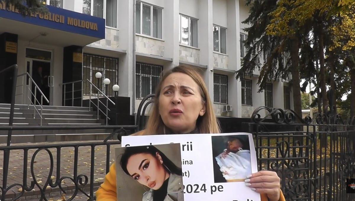 Proteste la Bălţi. O femeie acuză organele de drept că nu vor să elucideze moartea fiicei. Video