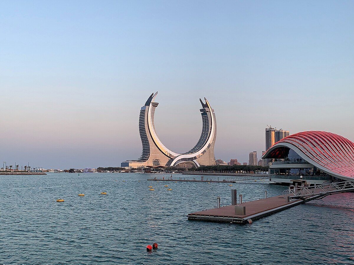 Doha Qatar Katara Towers Lusail