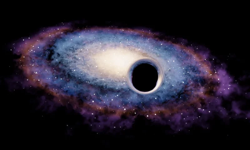 Monstrul cosmic ascuns de 10 miliarde de ani. Tehnica prin care astronomii au cântărit o gaură neagră uriașă