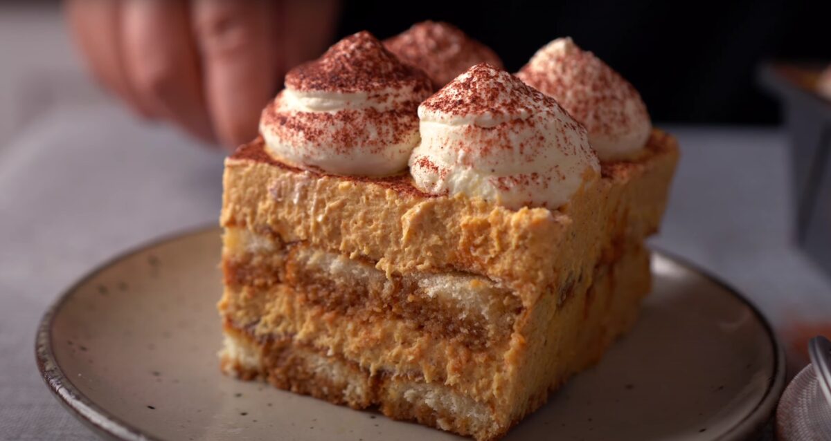 Tiramisu reinterpretat. Dovleacul transformă desertul într-o delicatesă de toamnă