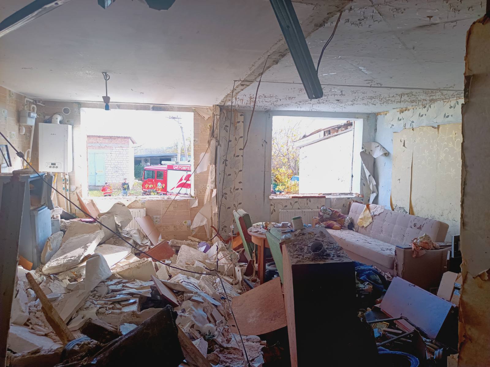 Tragedie la Florești. Proprietarul apartamentului afectat de explozie a murit