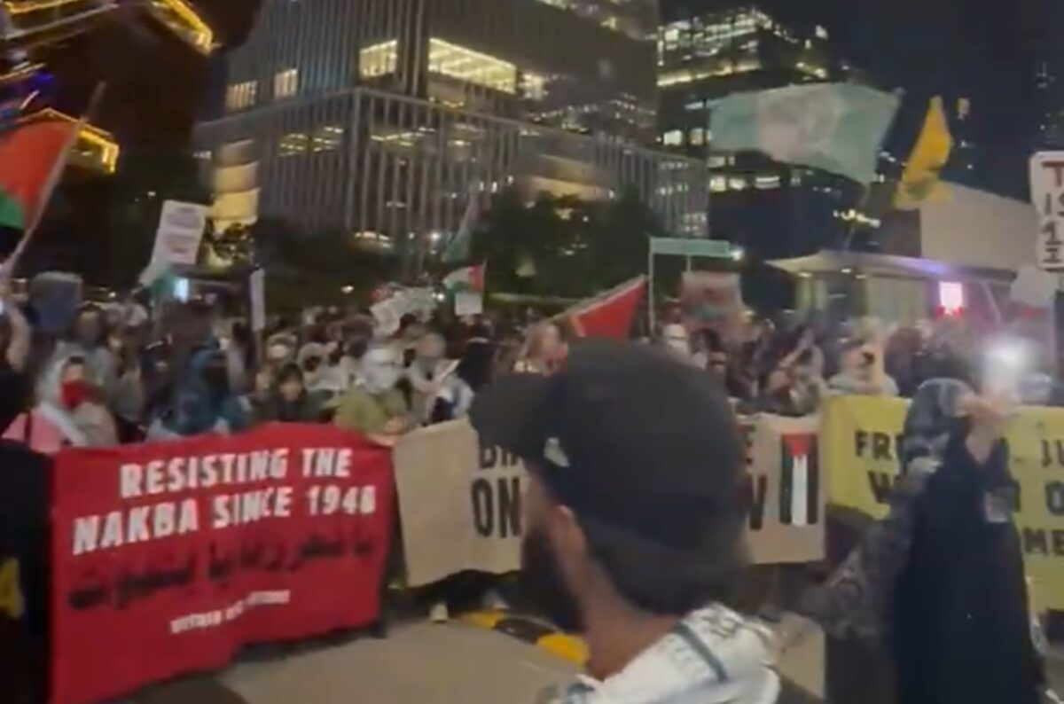 Manifestații pro-terorism și antisemite la New York.