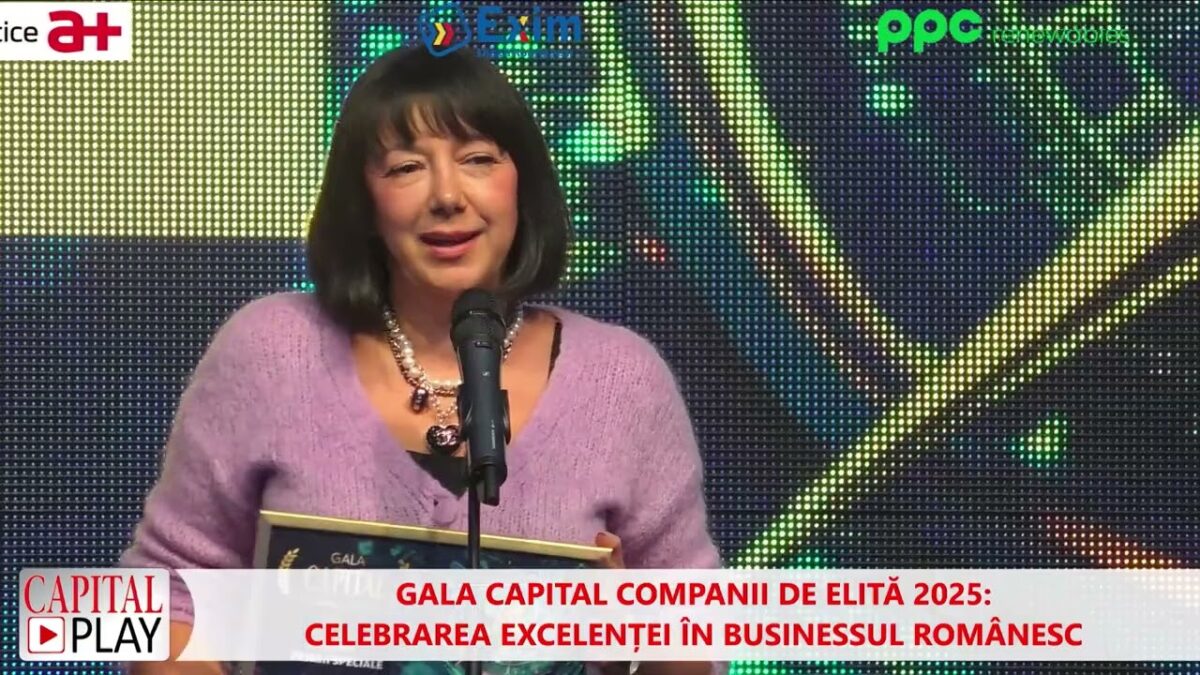 Irina Munteanu, Veolia, la Gala Capital „Cuvântul care ne definește cel mai bine este reziliența”