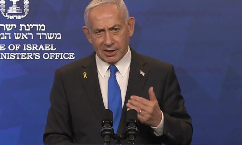 Benjamin Netanyahu stârnește controverse uriașe după ce a distribuit o imagine AI cu o explozie nucleară în Tel Aviv