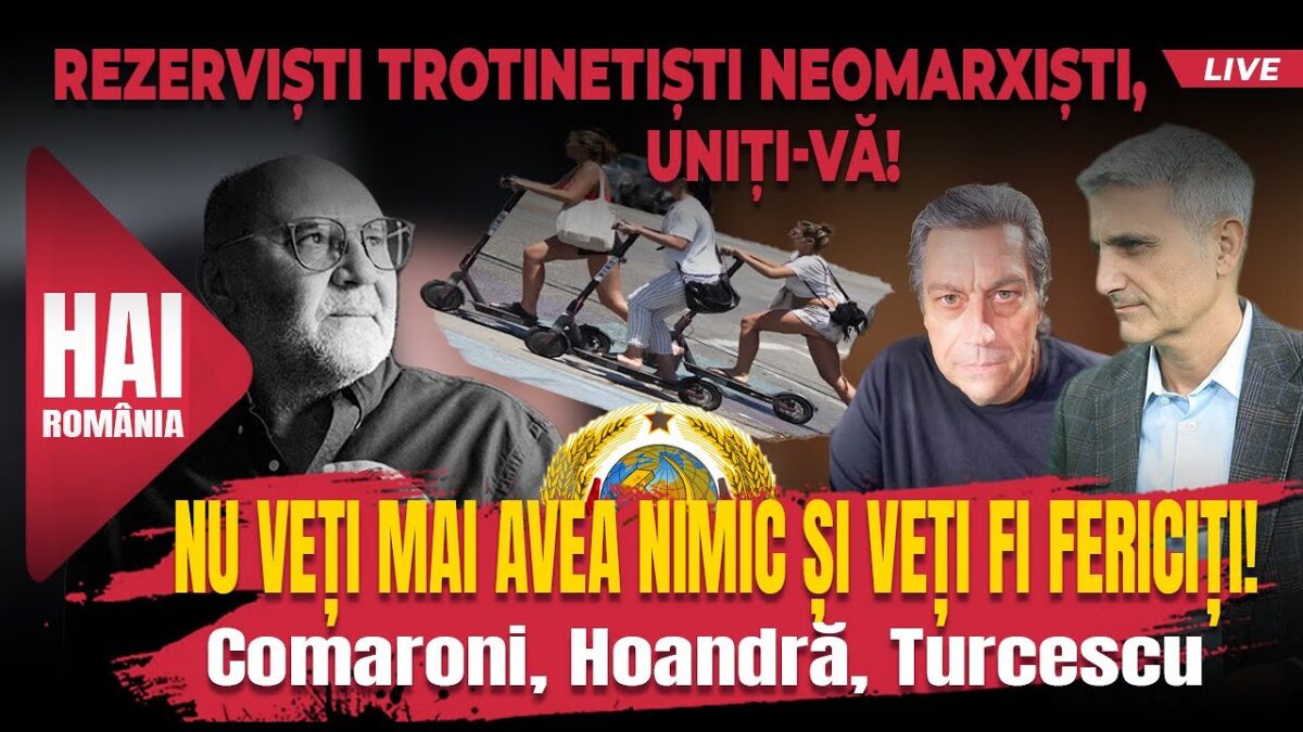 Nu veți mai avea nimic și veți fi fericiți! Hai LIVE cu Turcescu