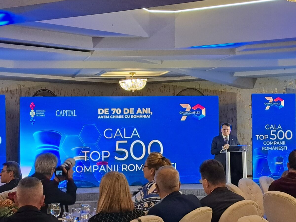 Antreprenori români, piloni ai viitorului! Chimcomplex a premiat curajul la „Gala Capitalului Românesc”