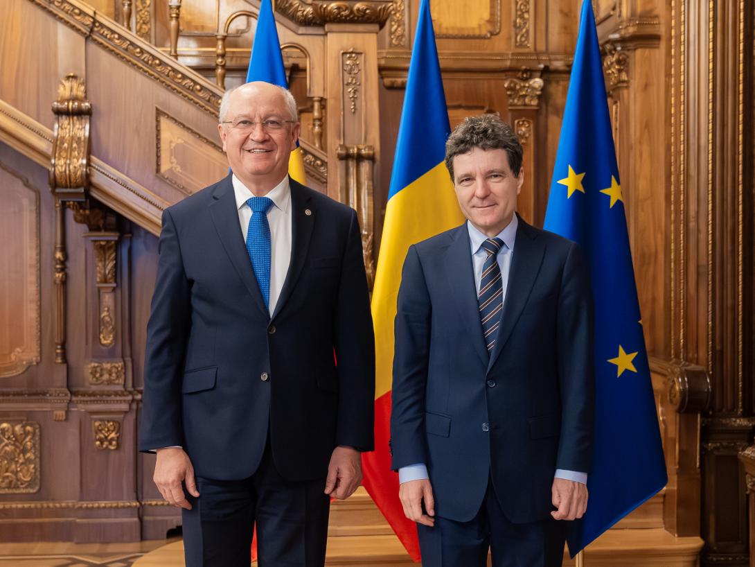 Premierul Munteanu, la București: „România ne oferă încredere și sprijin pe drumul european” Video