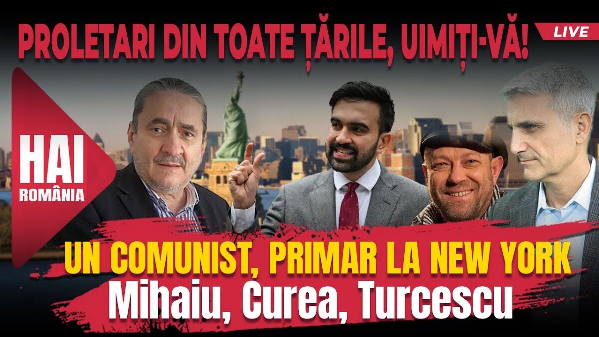Un comunist, primar la New York. Hai LIVE cu Turcescu