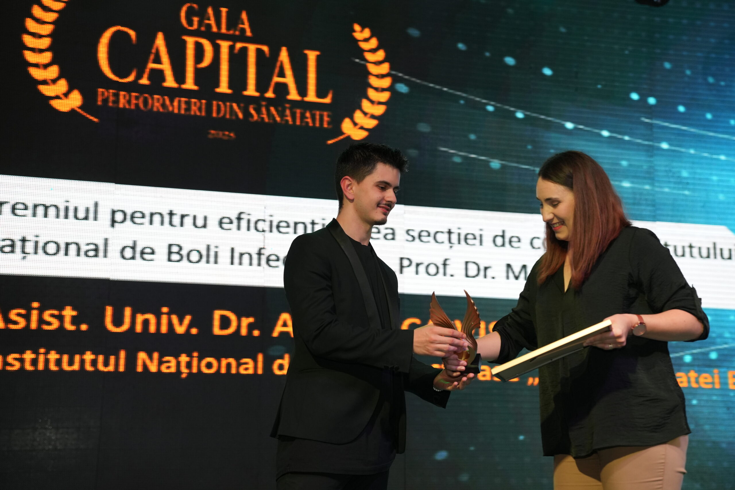 Gala Capital Performeri din Sănătate 2025. Dr. Angelica Vișan a primit premiul pentru eficientizarea secției de copii a Spitalului Matei Balș