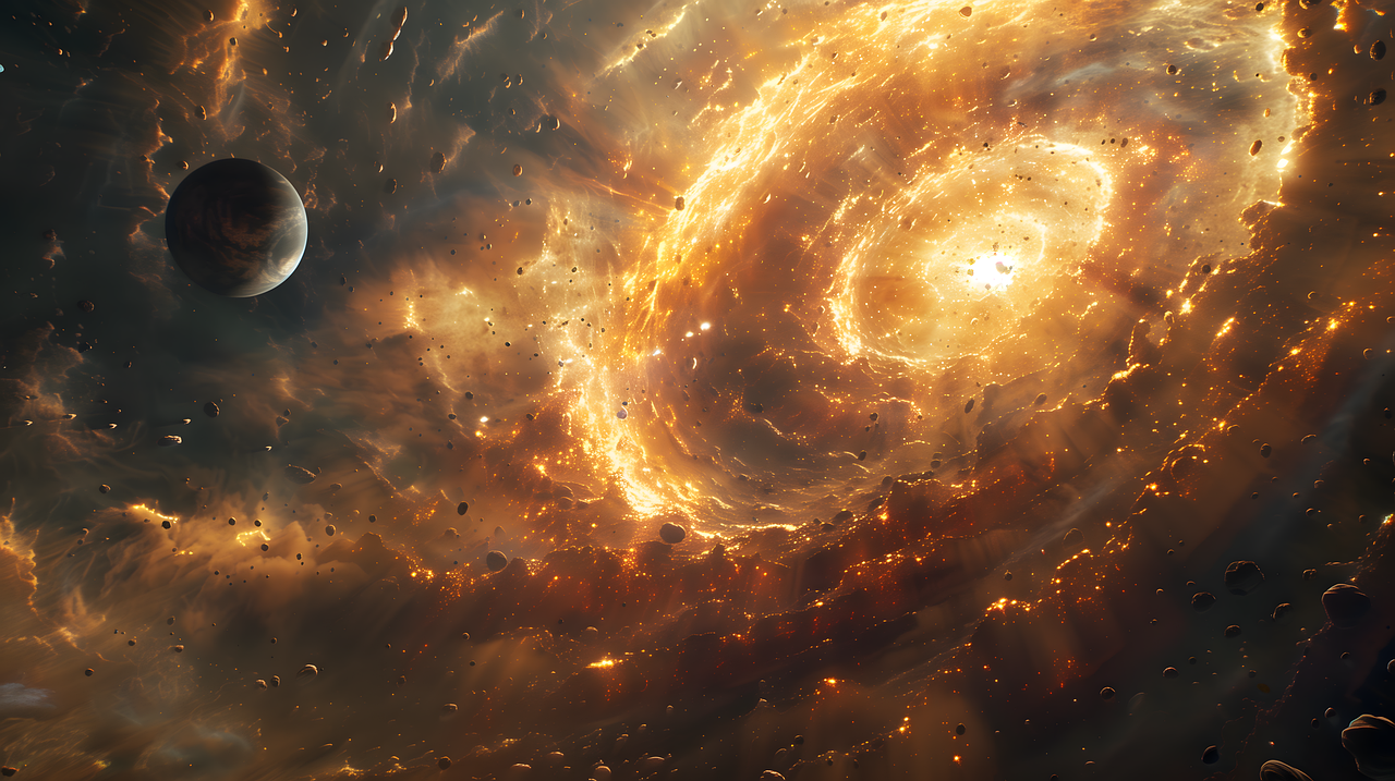 Explozie colosală în spațiu: cea mai mare erupție observată vreodată de la o gaură neagră