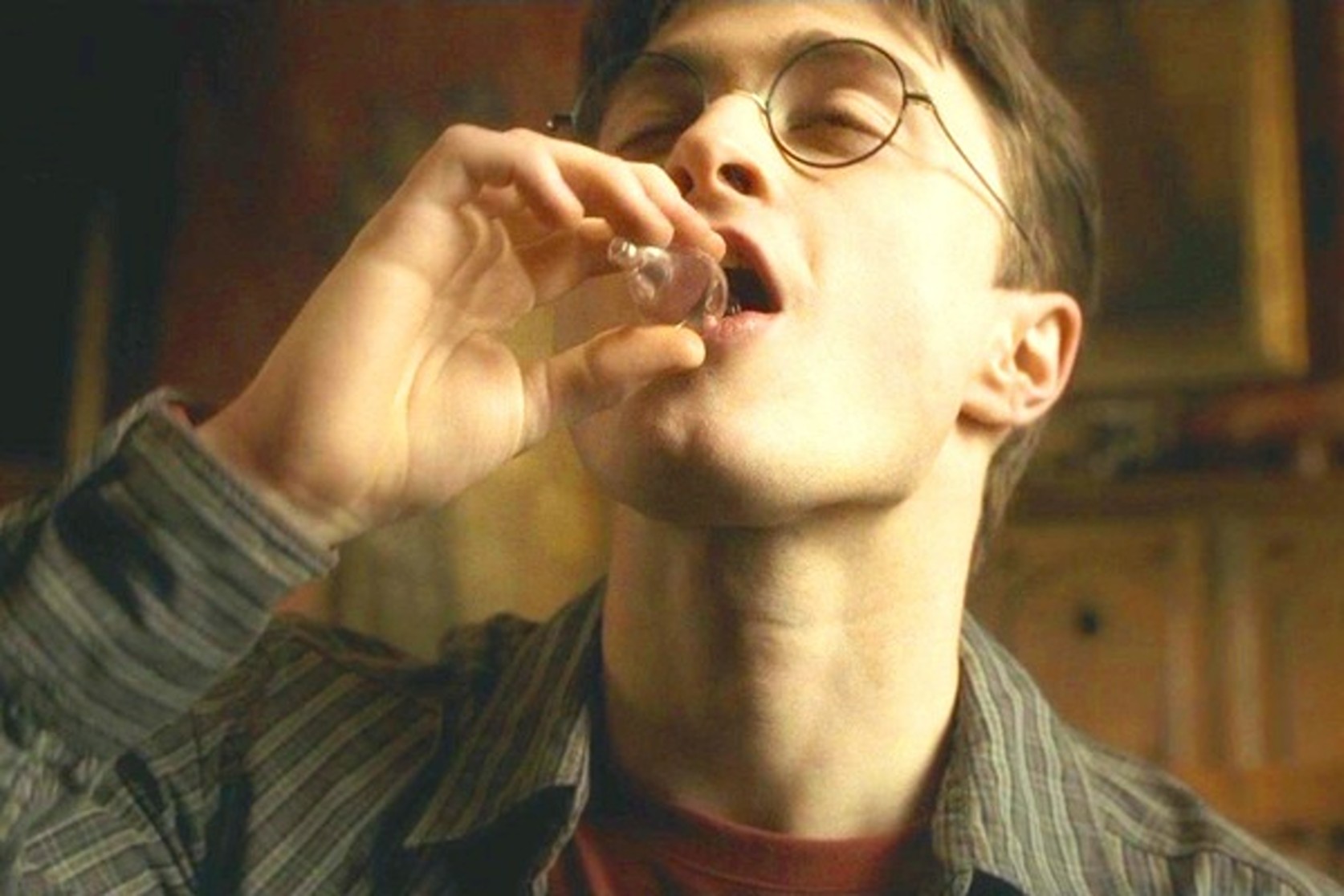 Secrete de la filmările Harry Potter. Radcliffe era beat mereu