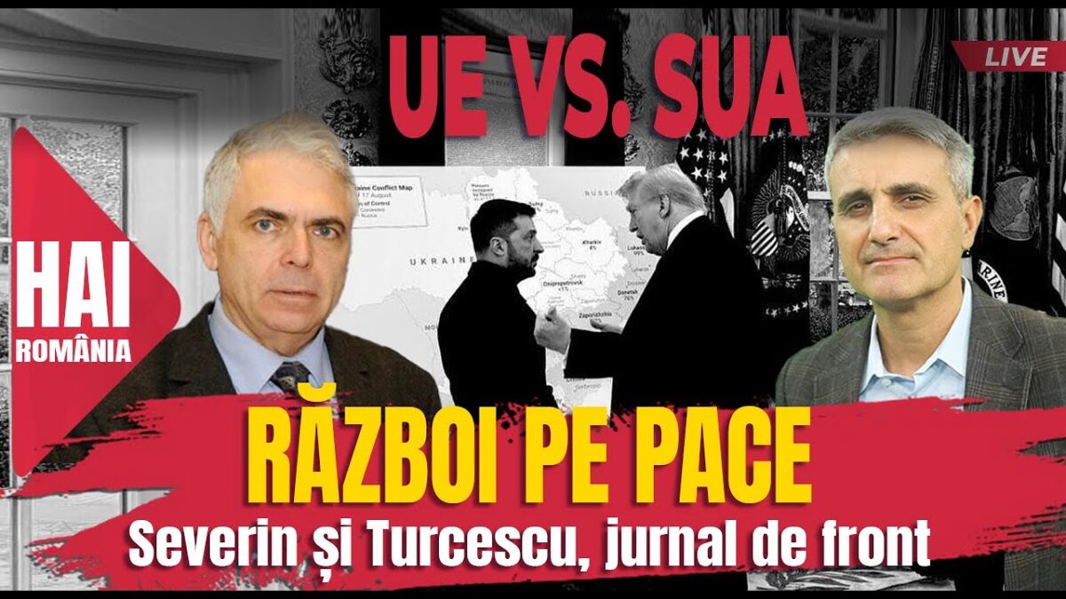 E război pe pace. Hai LIVE cu Turcescu