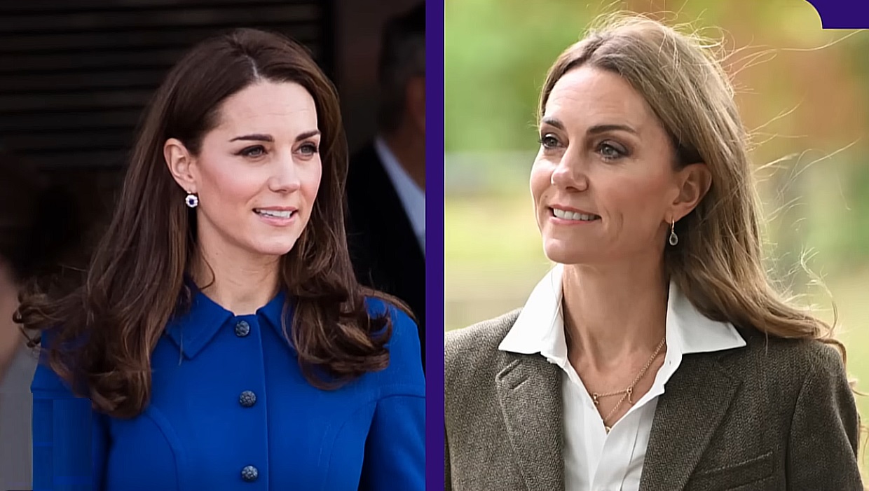Kate Middleton surprinde: de ce e când blondă, când brunetă