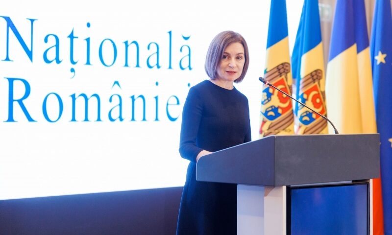 Maia Sandu intervine după disputele de la Eurovision. Mesaj pentru Alexandra Căpitănescu