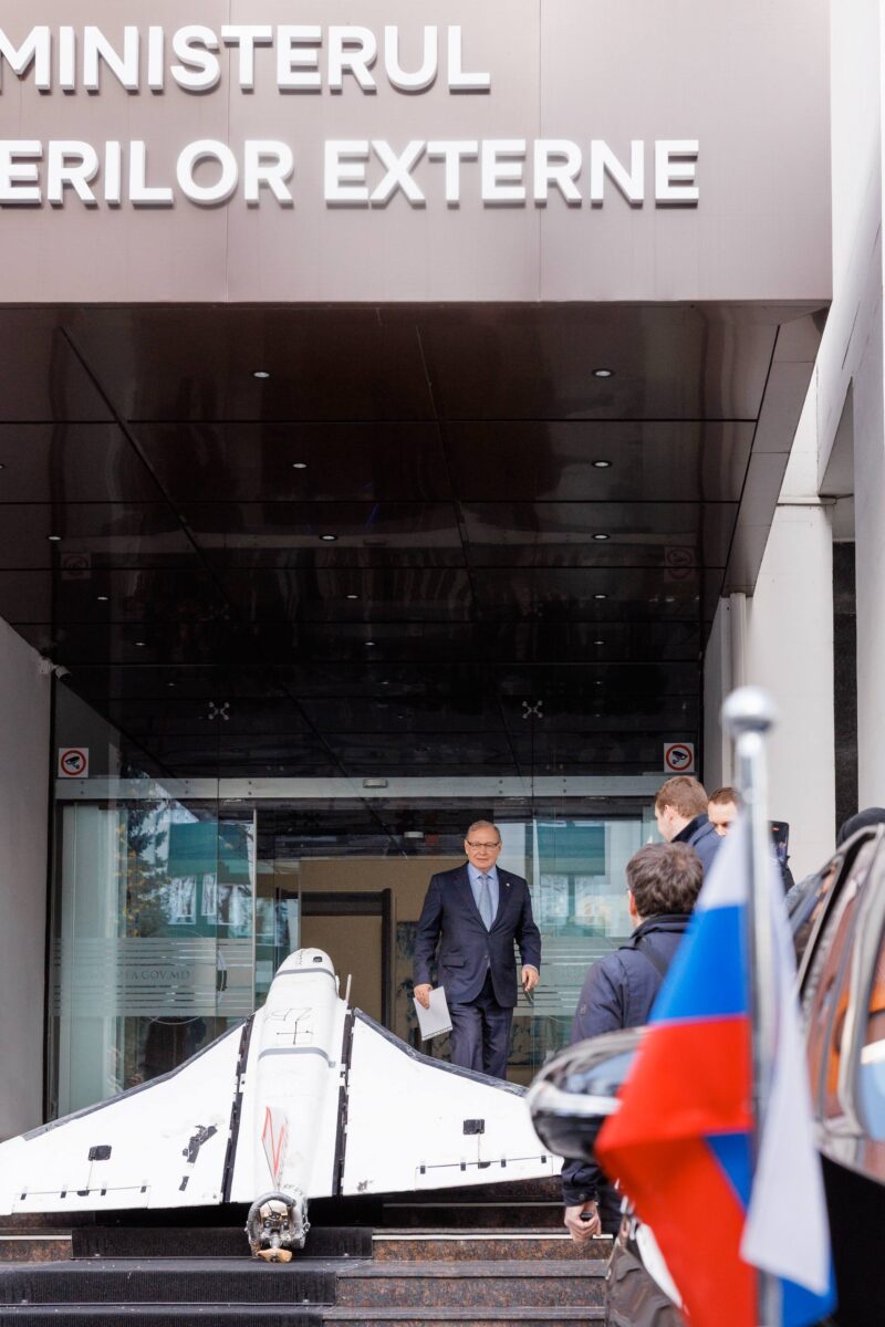 Drona de la Florești adusă la Ministerul de Externe. Ambasadorul agreat al Rusiei, convocat pentru explicații. Video