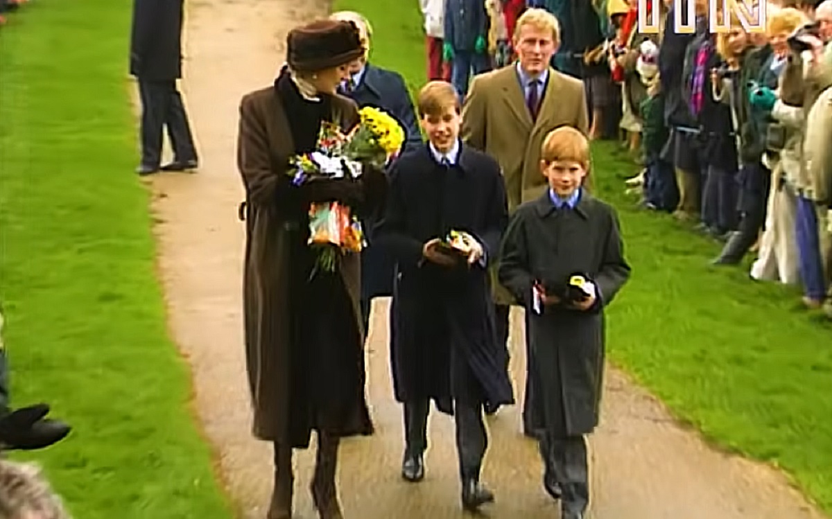 Prințesa Diana, William și Harry