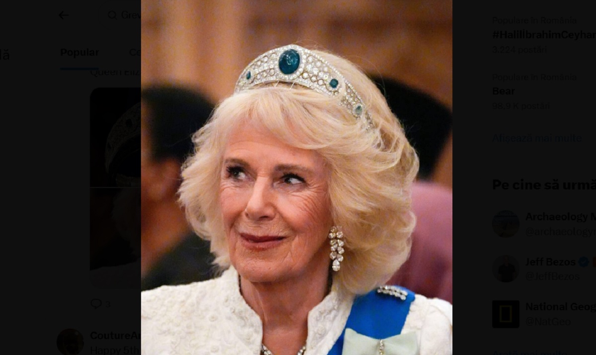 Camilla a purtat tiara „interzisă”. Gestul care a stârnit rumoare în plină criză regală