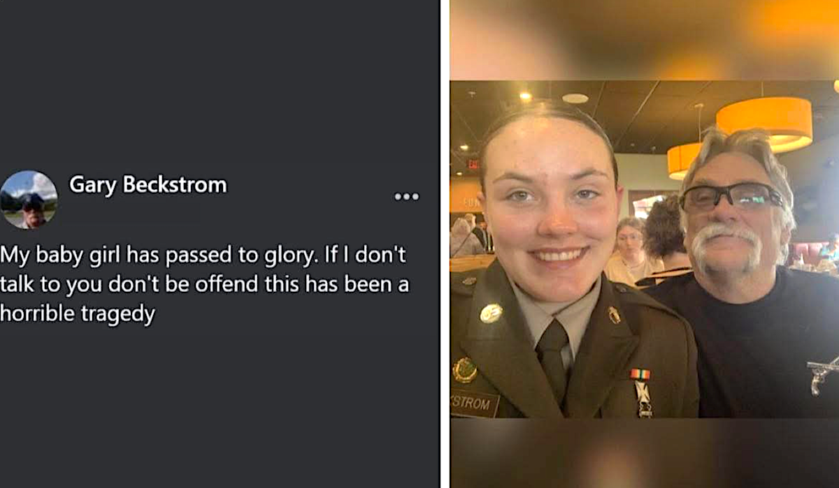 Sarah Beckstrom, unul dintre membrii Gărzii Naționale împușcați la Washington a murit. Mesajul sfâșietor al tatălui