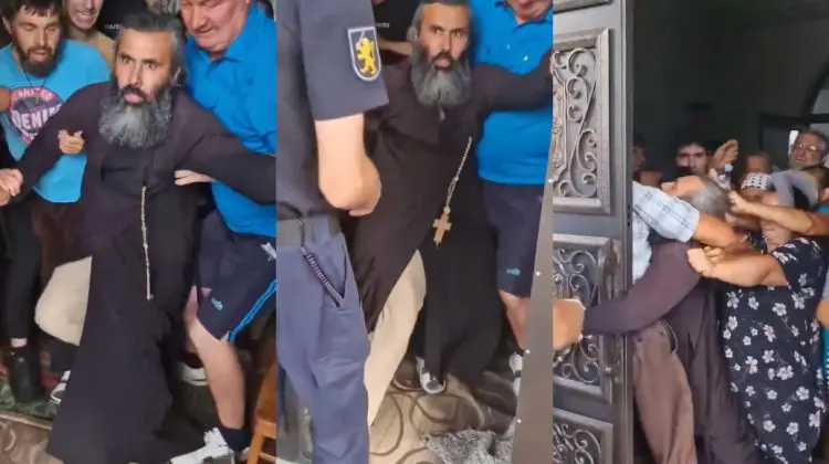 Scandalul de la Grinăuți ajunge în instanță. Șase persoane, trimise în judecată pentru agresarea unui preot și a familiei sale Video