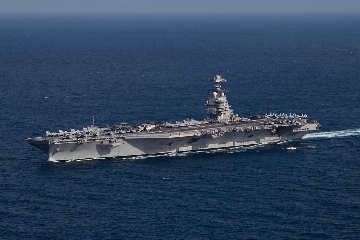Flota SUA își consolidează prezența navală în Orientul Mijlociu. USS Gerald R. Ford se va alătura portavionului USS Abraham Lincoln