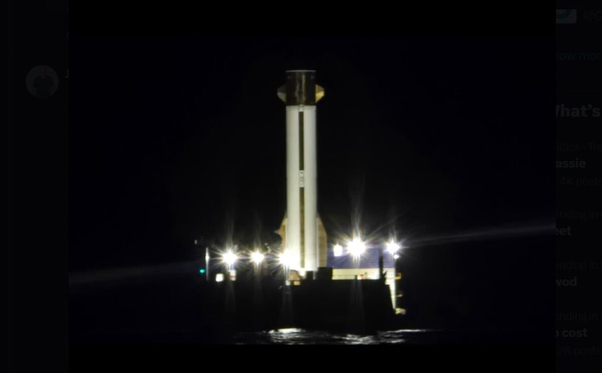 Lansare de succes pentru Blue Origin. Propulsorul a fost recuperat