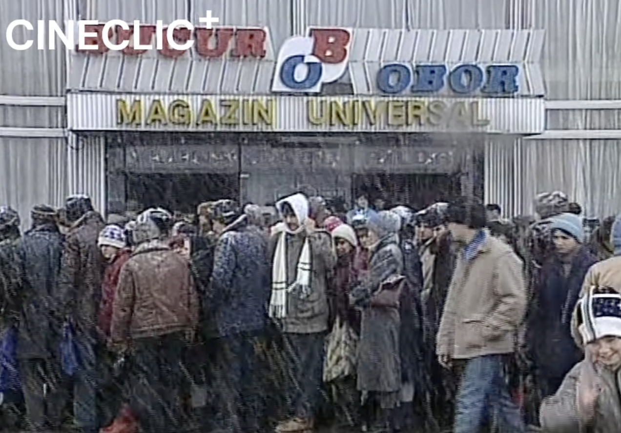 Securitatea despre dezastrul aprovizionării cu alimente în mai 1989. Brânza și cașcavalul dispăruseră, legumele erau înlocuite cu oase