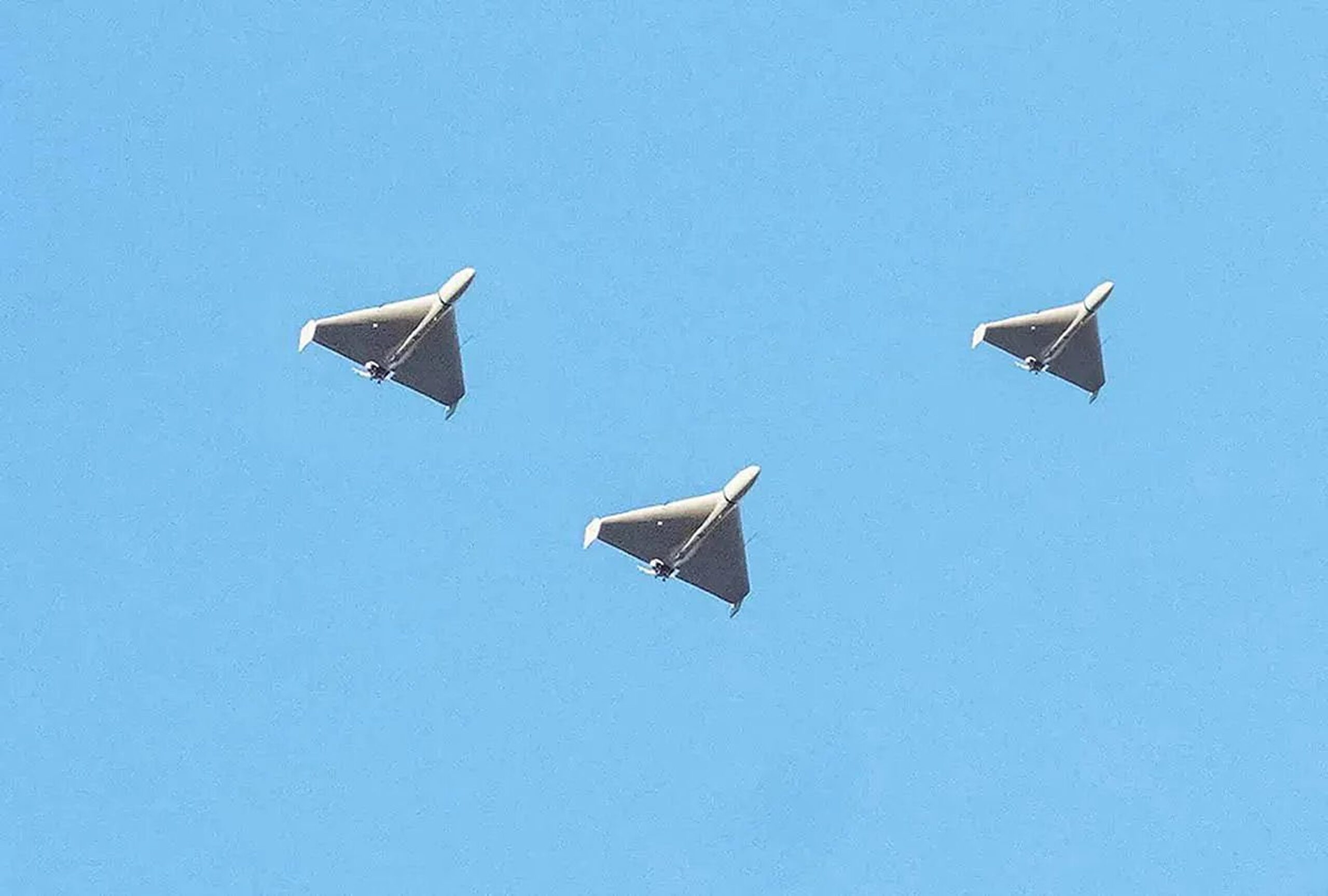 Dronele cu reacție Geran-3 și Geran-5, operate de Rusia din baze noi, mai apropiate de granița cu Ucraina