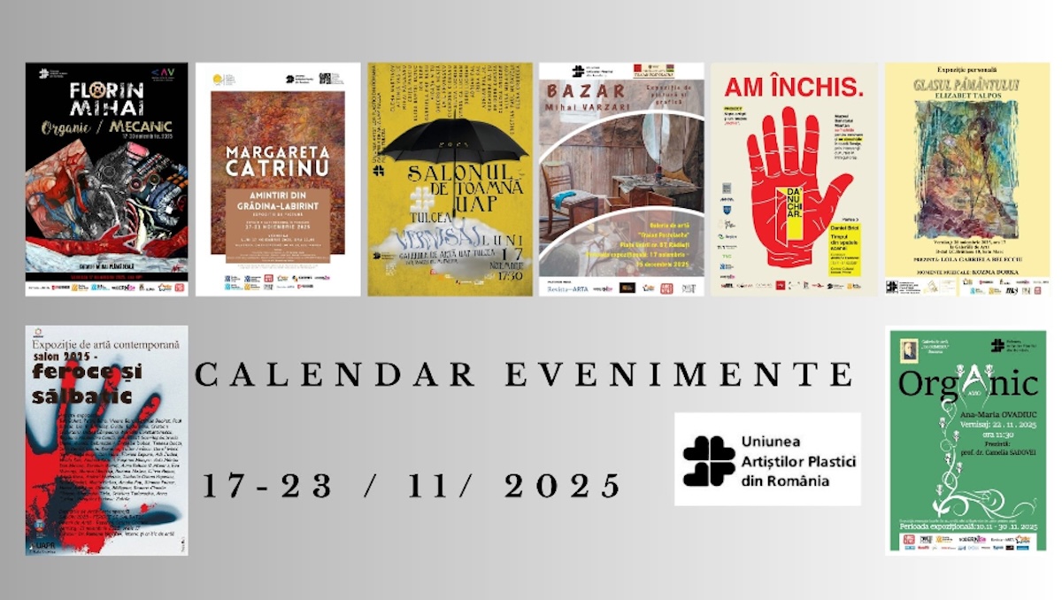 Cultură pe pâine! Vernisaje majore la București, Cluj și expoziții tematice cu miza socială