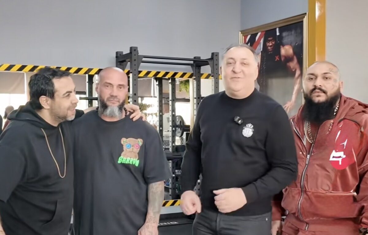 Doi maneliști de top îi fac reclama la sală celebrului interlop Ghenosu