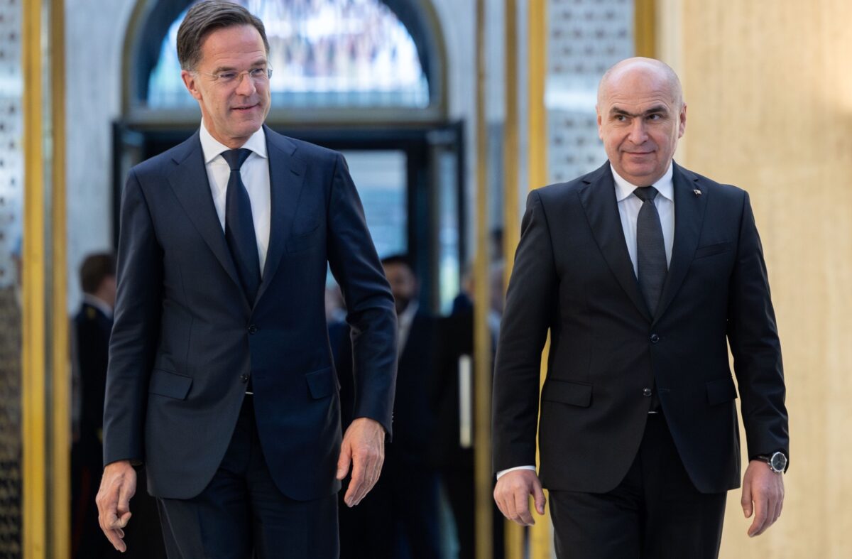 Bolojan l-a primit pe Mark Rutte, secretarul general NATO: România va moderniza armata și Flancul Estic
