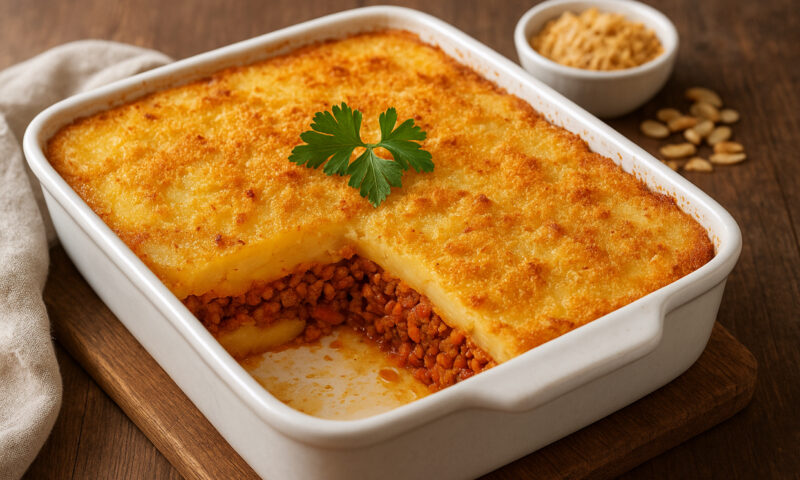 Musaca de cartofi rețetă tradițională românească