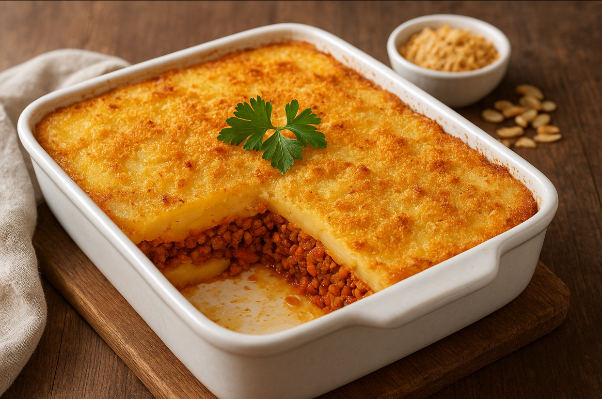 Musaca de cartofi rețetă tradițională românească