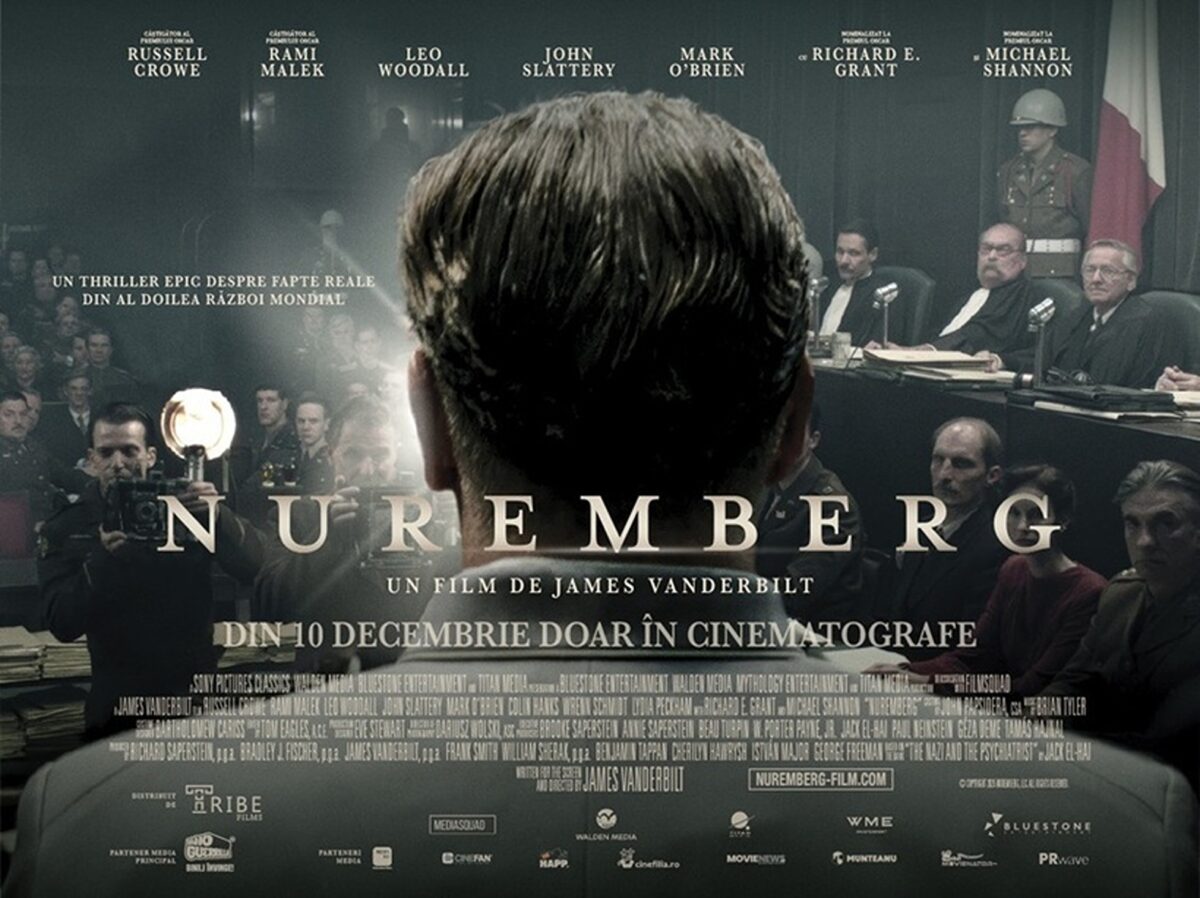 Nuremberg, un film despre povestea procesului care a schimbat lumea. Lungmetrajul va fi disponibil în cinematografe