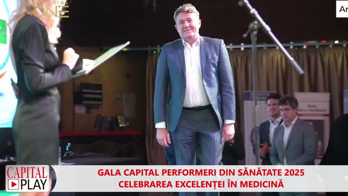 Dr  Simedrea Caius Voicu, Medici’s, la Gala Capital „Nu poți face medicină fără echipă”