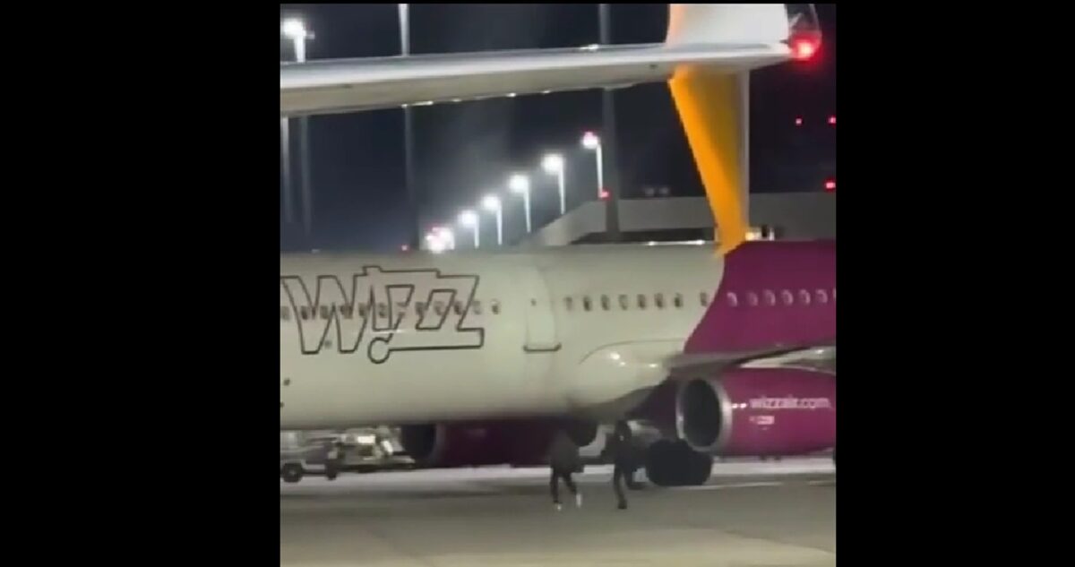 Doi români, surprinși când alergau pe pista unui avion din Köln. Cei doi s-au ales cu dosar penal