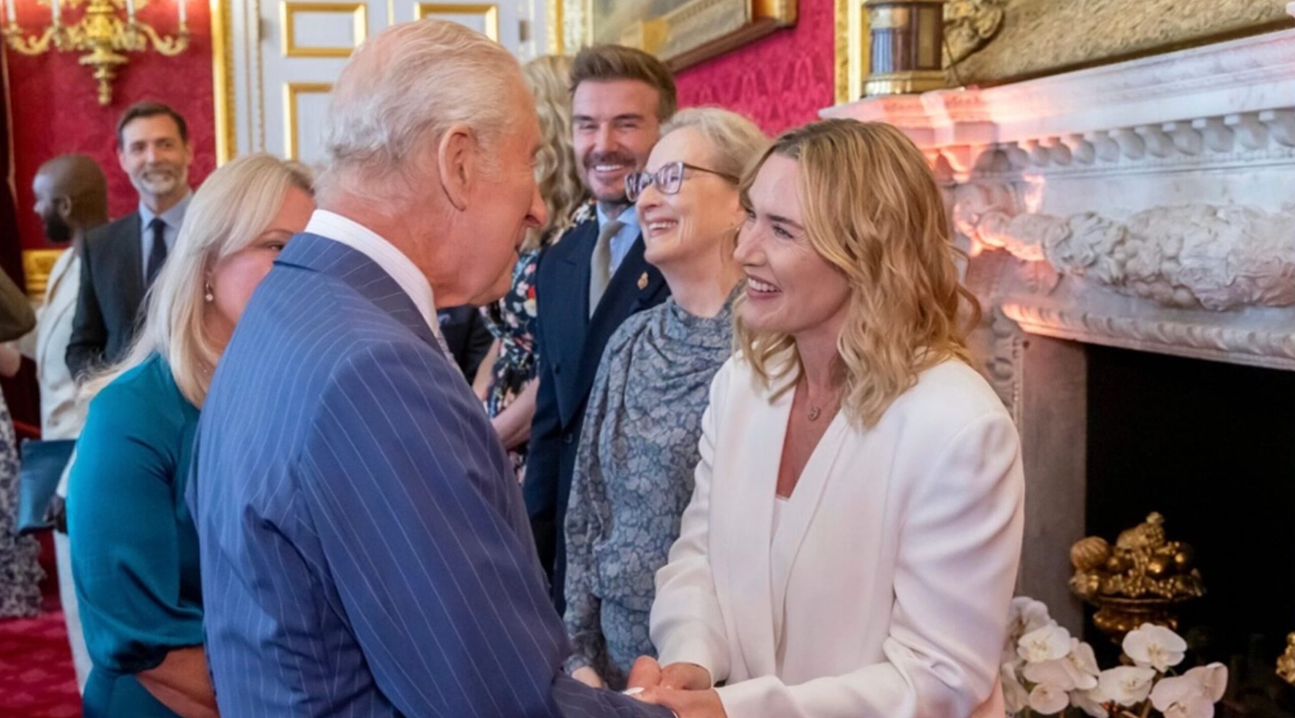 Kate Winslet, moment stânjenitor la prima întâlnire cu Regele Charles în 1996