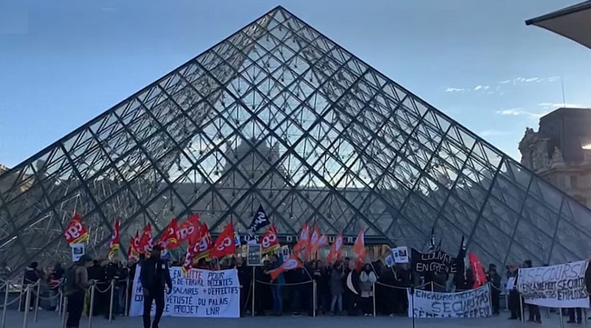 Greva de la muzeul Luvru continuă pe termen nedefinit.  Turismul resimte impactul tensiunilor interne