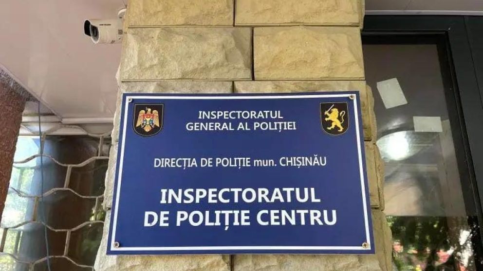 Dosar penal pentru huliganism agravat după focurile de armă de la Inspectoratul de poliție din Chișinău